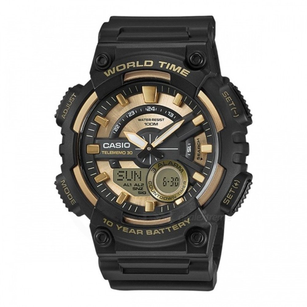 Casio "Telememo" Digital/Analog Watch
